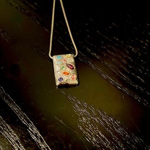 Brighton multi stone necklace.